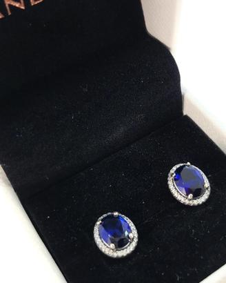 Pandora Orecchini Pietre Blu 290040C01