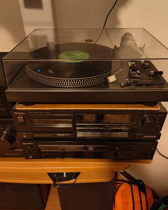 varie piastre Stereo hi-fi vintage