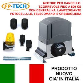 Motore elettrico per cancelli scorrevoli professio