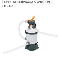 POMPA DI FILTRAGGIO A SABBIA PER PISCINA