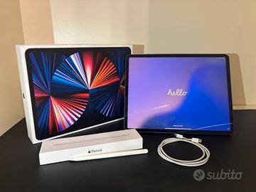 iPad Pro 12.9 M1 256GB wifi+cel,Pencil2,SmartFolio