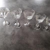 Set Bicchieri antichi da esposizione