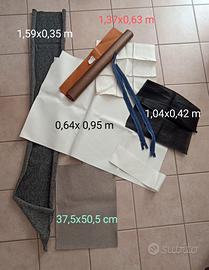 Ritagli similpelle per tappezzeria 
