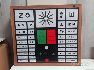 Ottotipo - Tavola optometrica