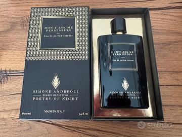 Profumo Simone Andreoli - Don’t Ask Me Permission