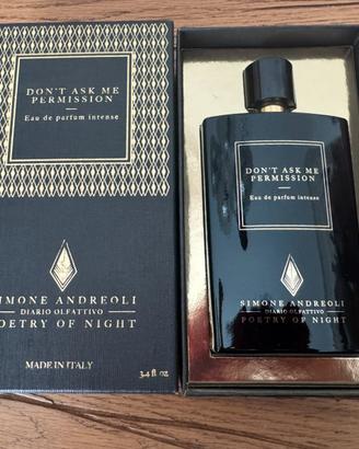 Profumo Simone Andreoli - Don’t Ask Me Permission