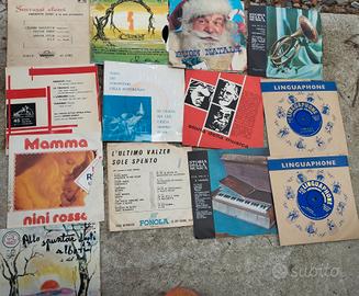 Lotto con oltre 100 dischi 44 giri