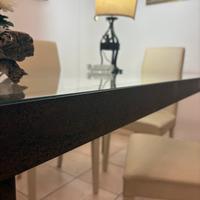 TAVOLO IN FERRO BATTUTO ANTICO