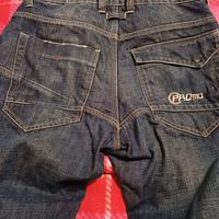 pantaloni jeans moto jpm