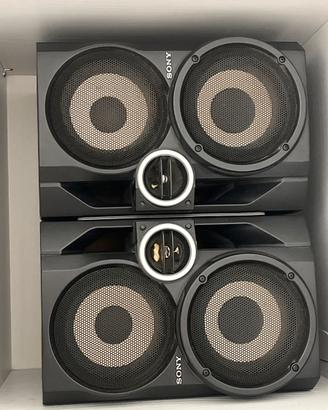 Impianto stereo Sony MHC-RG60 con casse originali