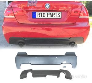 PARAURTI POSTERIORE BMW E92 E93 LOOK M PDC