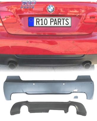PARAURTI POSTERIORE BMW E92 E93 LOOK M PDC
