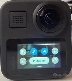 GoPro MAX 360 perfetta + 2 batterie nuove