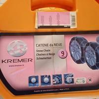 catene da neve nuove