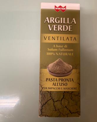 Argilla verde pasta pronta
