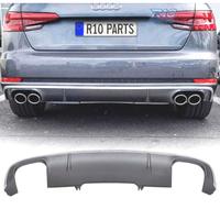 DIFFUSORE AUDI A4 B9 16-19 LOOK S4