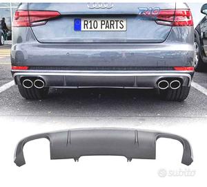 DIFFUSORE AUDI A4 B9 16-19 LOOK S4