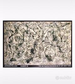Jackson Pollock No 28 raro lithograph stampa arte