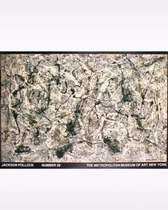 Jackson Pollock No 28 raro lithograph stampa arte