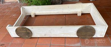 2 Strutture letto bimbo in legno