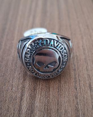 Anello harley davidson acciaio inox 