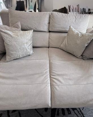 Divano poltrone e Sofà 3 posti relax doppio motore