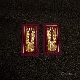 Polizia di Stato - Coppia Alamari In Plastica