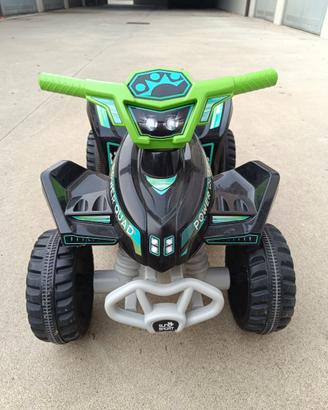 Quad elettrico 6v per bambini con batteria al liti