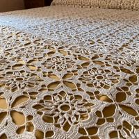 UNCINETTO Copriletto fatto a mano