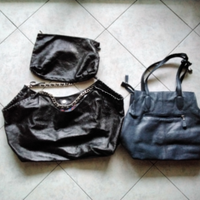 Borsa Carpisia e altra nera con pochette