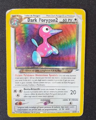 Dark Porygon2 (NDE 8) IT holo neo destiny -