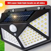 Luce da Parete Solare con Sensore di Movimento