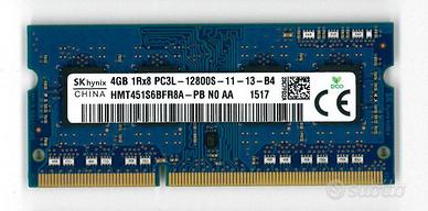 4GB DDR3 RAM SODIMM