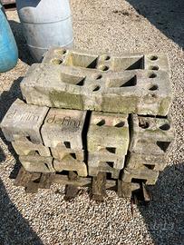 Piedi di cemento per recinzioni da cantiere