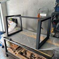 Base gambe tavolo a forma trapezoidale