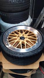 cerchi in lega stile bbs per gruppo vag