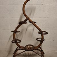 Porta piante in bambù