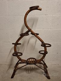 Porta piante in bambù