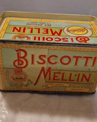 Scatola vintage in metallo