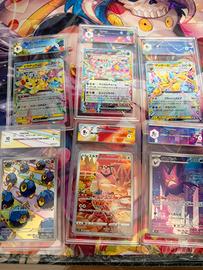 Lotto 6 carte gradate GRAAD Pokemon