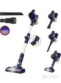 scopa elettrica pieghevole 