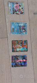 4 carte pokèmon rarissime! Iper scontate!