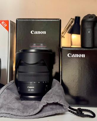 Canon R5 / Canon 24-105 F4 L / Godox V1c