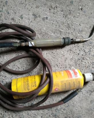 2 bombolette gas con camnnnella