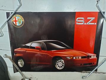 Alfa romeo zagato SZ poster