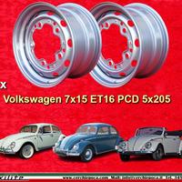 2 pz. cerchi Volkswagen Maggiolino 7x15 ET16 5x205