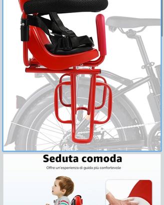 Seggiolino posteriore per bicicletta