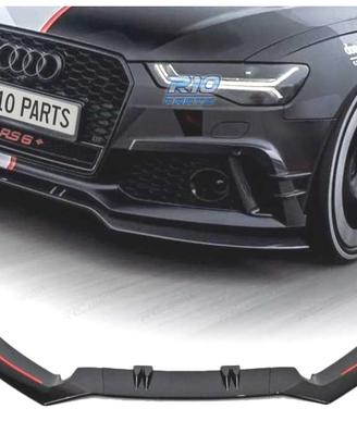 SPOILER LIP AUDI A6 16-18 LOOK RS6