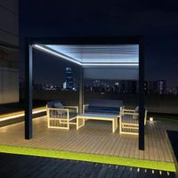 Pergola STYLISH PRO+3x3m Tetto Motorizzato con Led