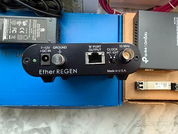 Uptone Audio EtherRegen +Kit Fibra Ottica